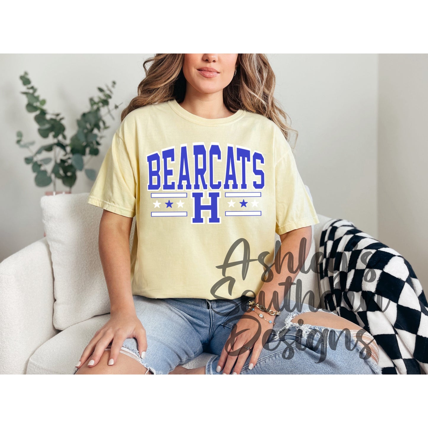 Bearcat Arched Tee- Adult
