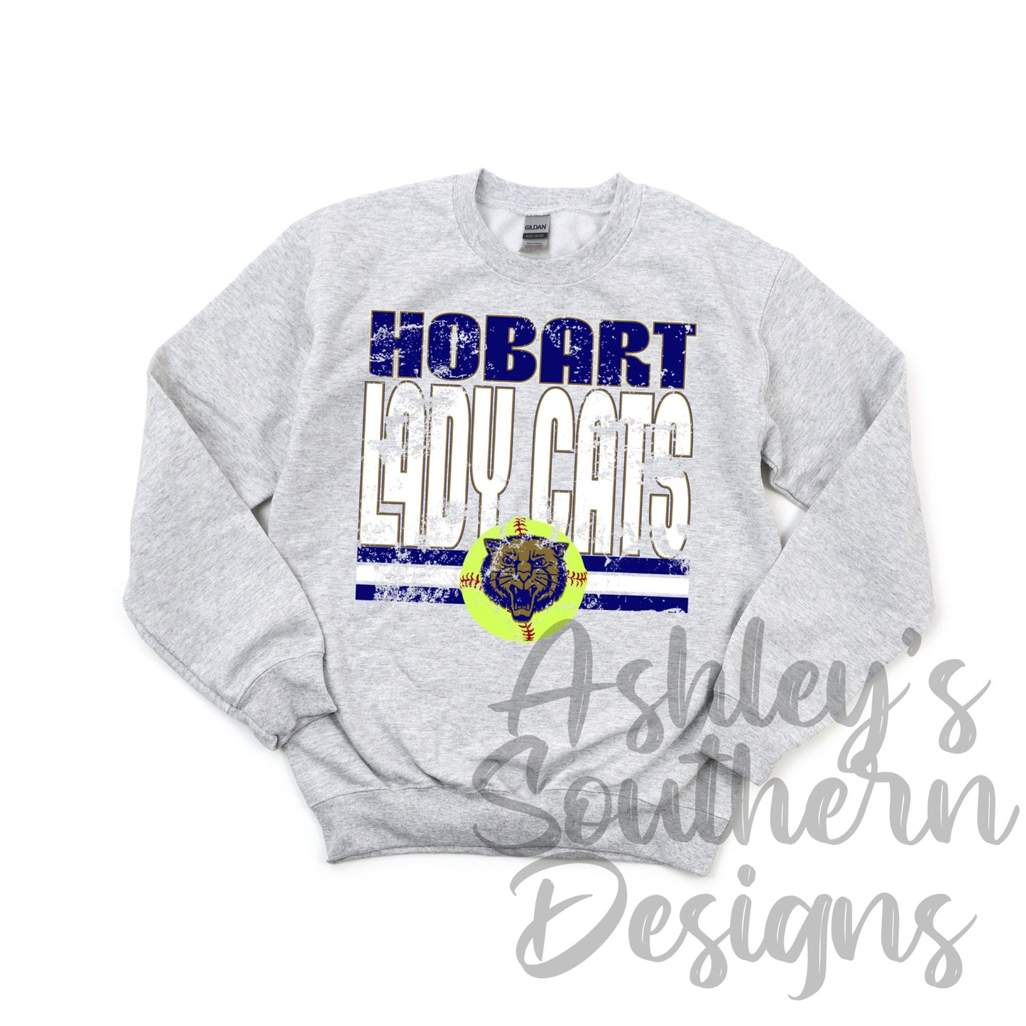 Lady Cat Softball Tee/Sweatshirt