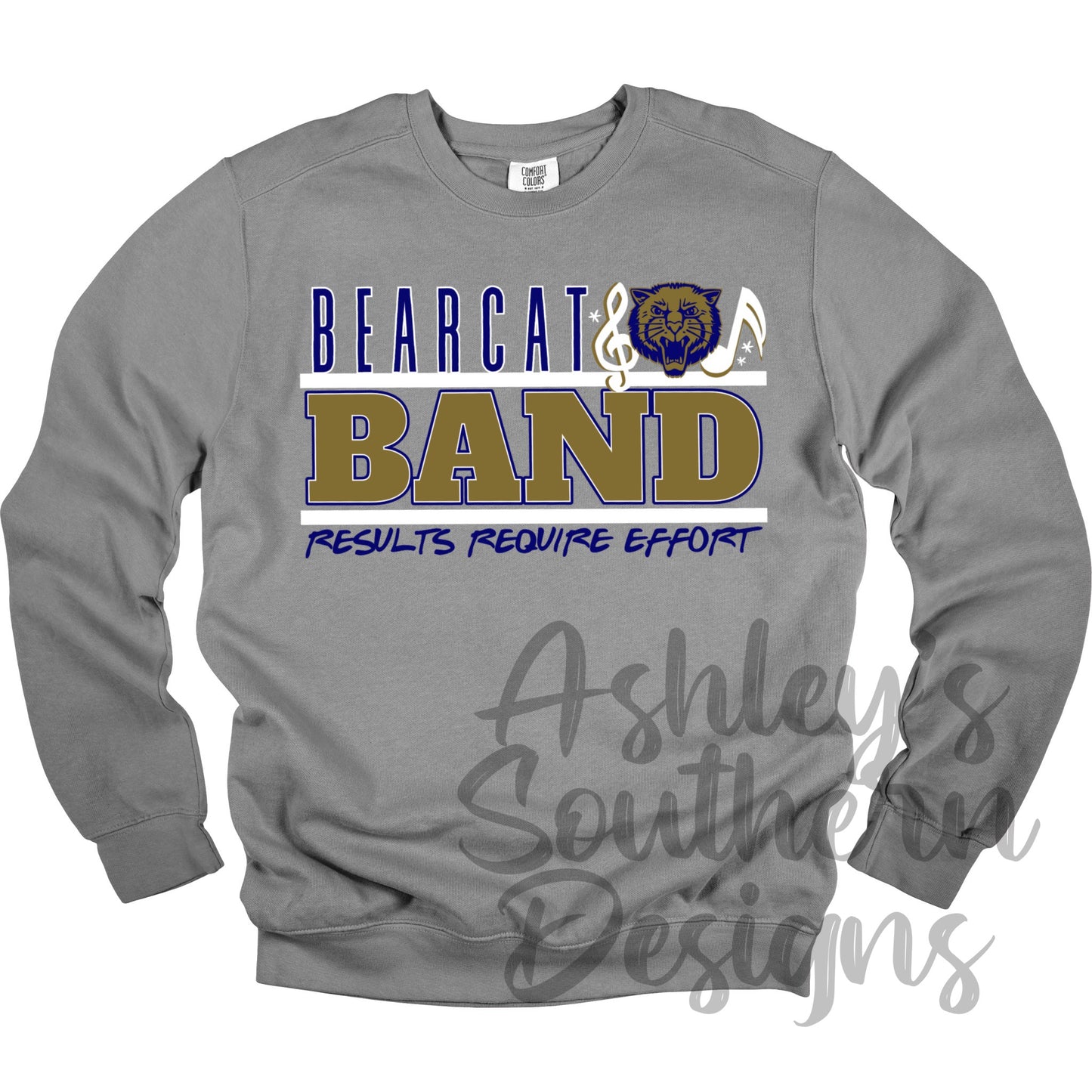 Hobart Bearcat Band Tee/Sweatshirt