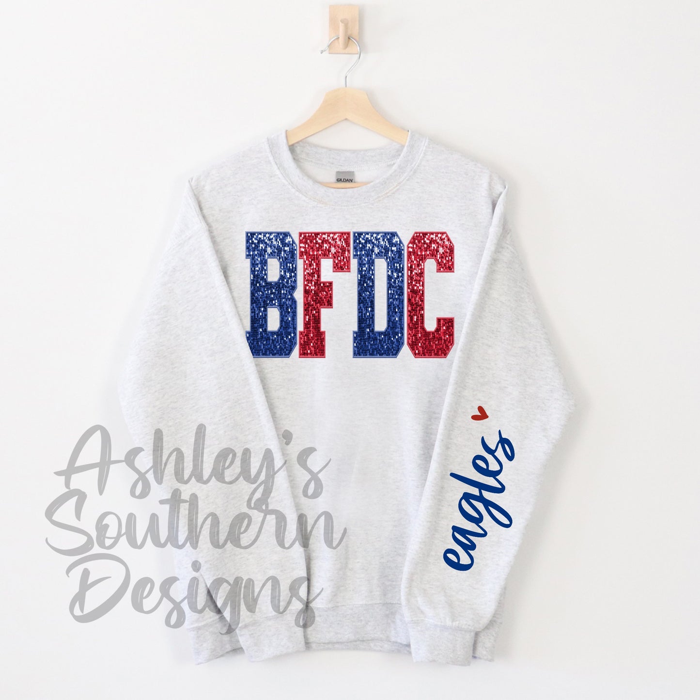 BFDC Faux Sequin Sweatshirt