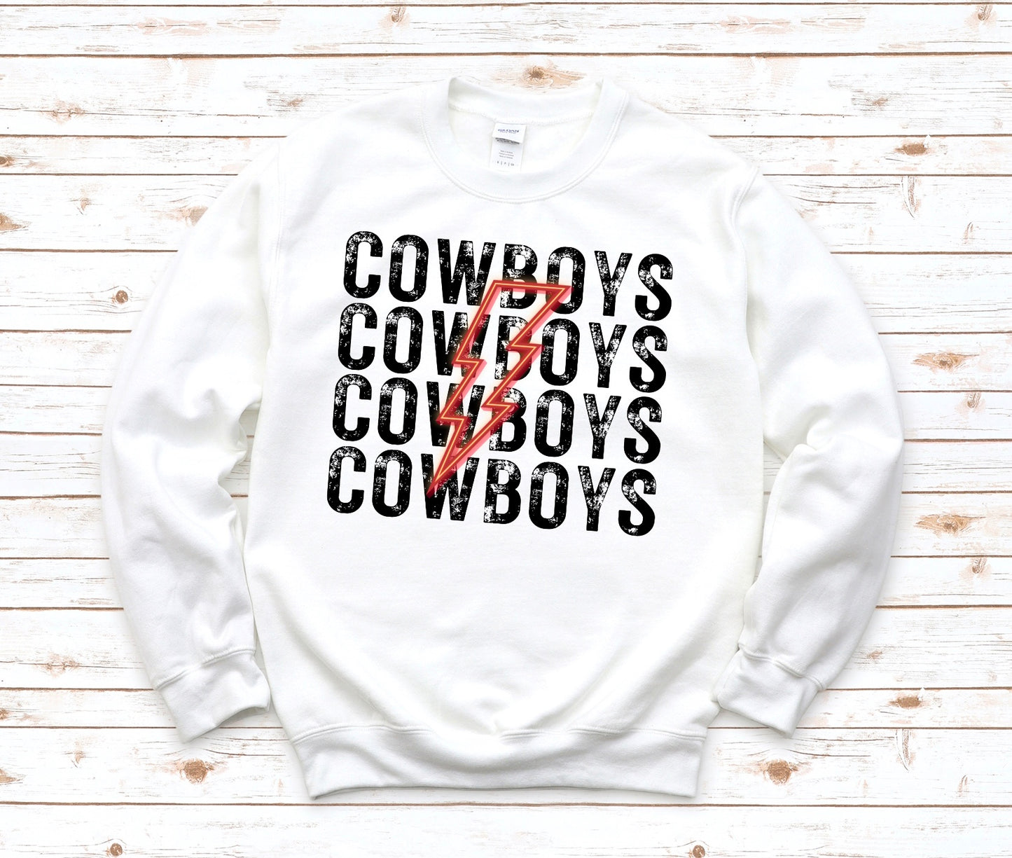Cowboys Lightning Bolt