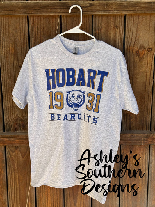Bearcat Vintage Grunge Tee- Adult