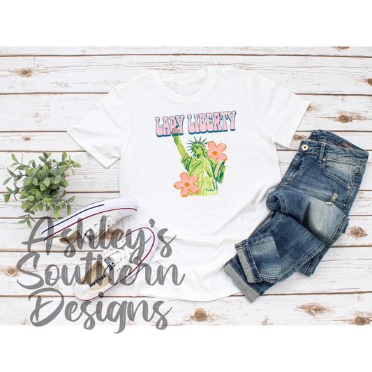Lady Liberty Tee
