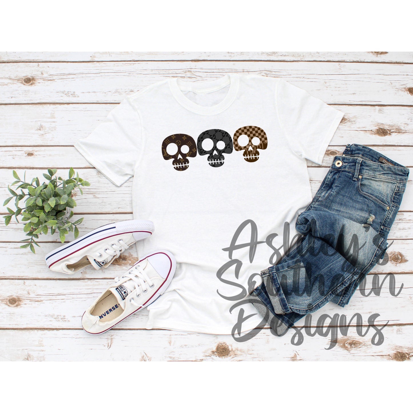 Bougee Skull Tee