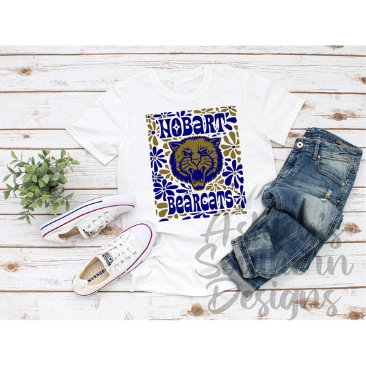 Bearcat Floral Tee