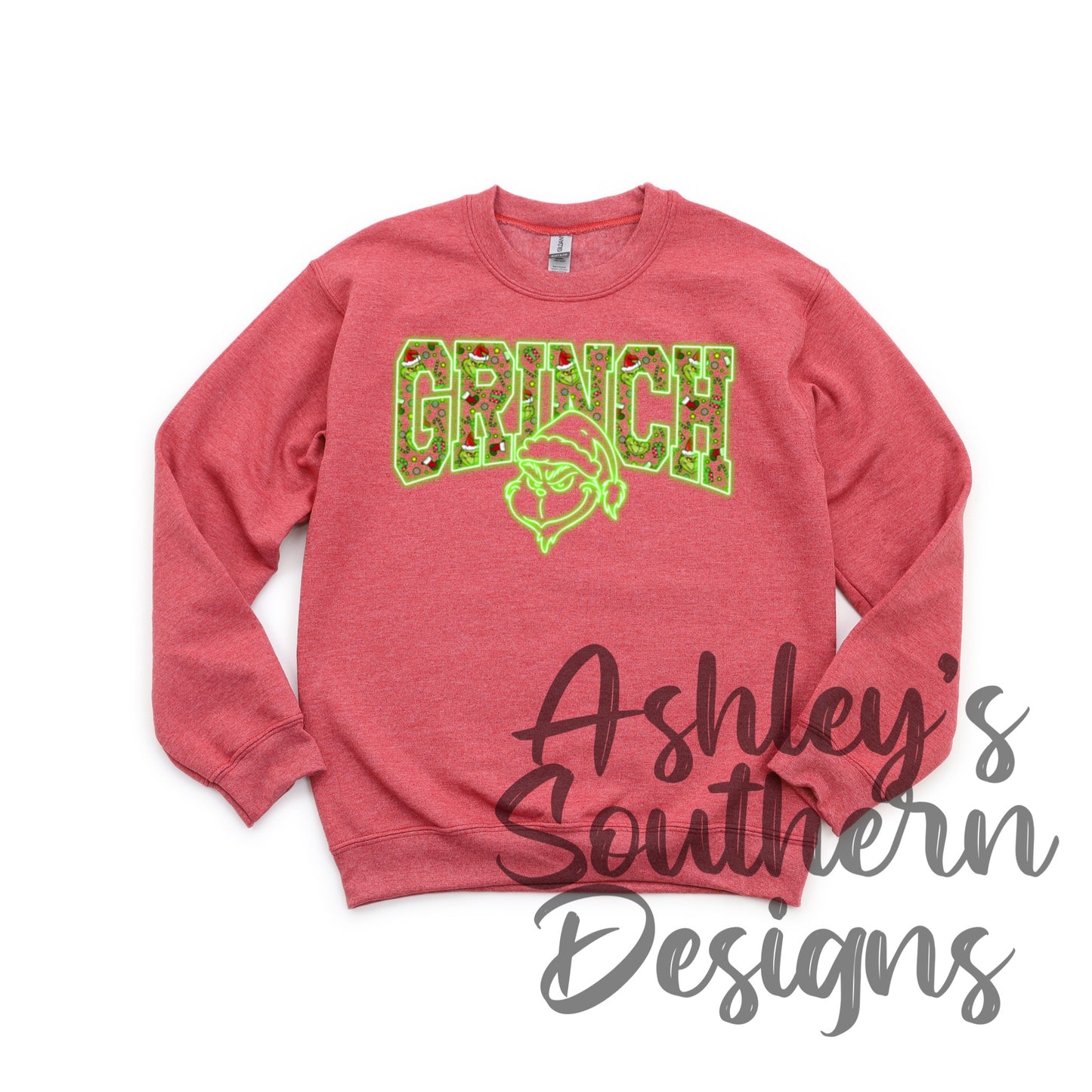 Neon Grinch Sweatshirt