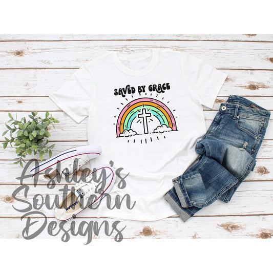 Saved By Grace Tee