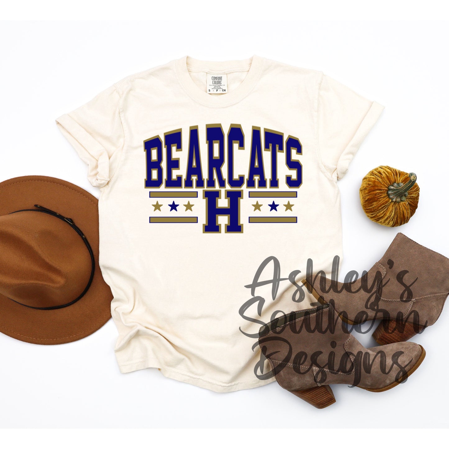 Bearcat Arched Tee- Adult