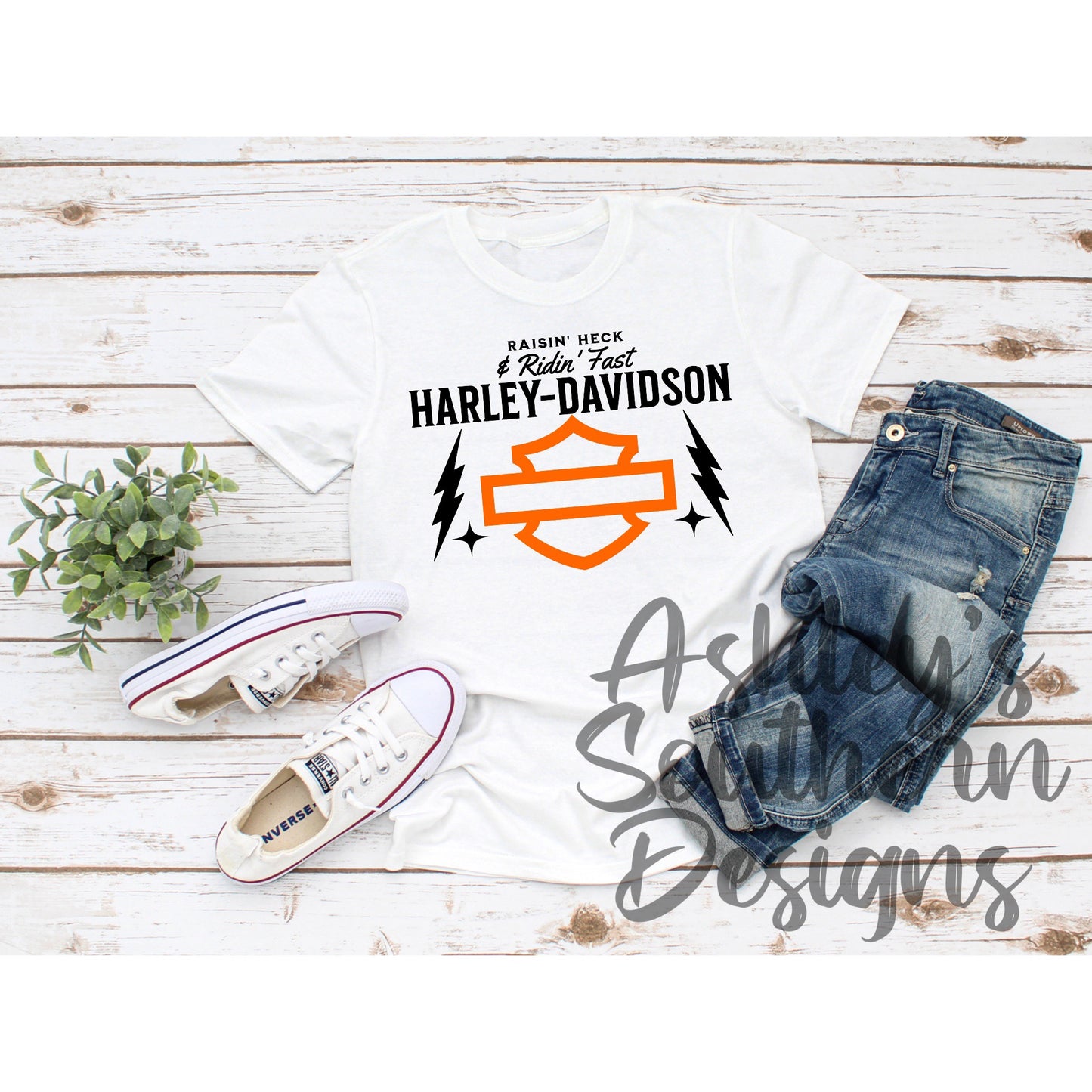 Raisin Heck Ridin Fast HD Tee (Dark)