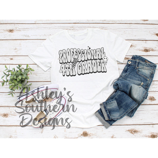 Professional 4th Grader Tee