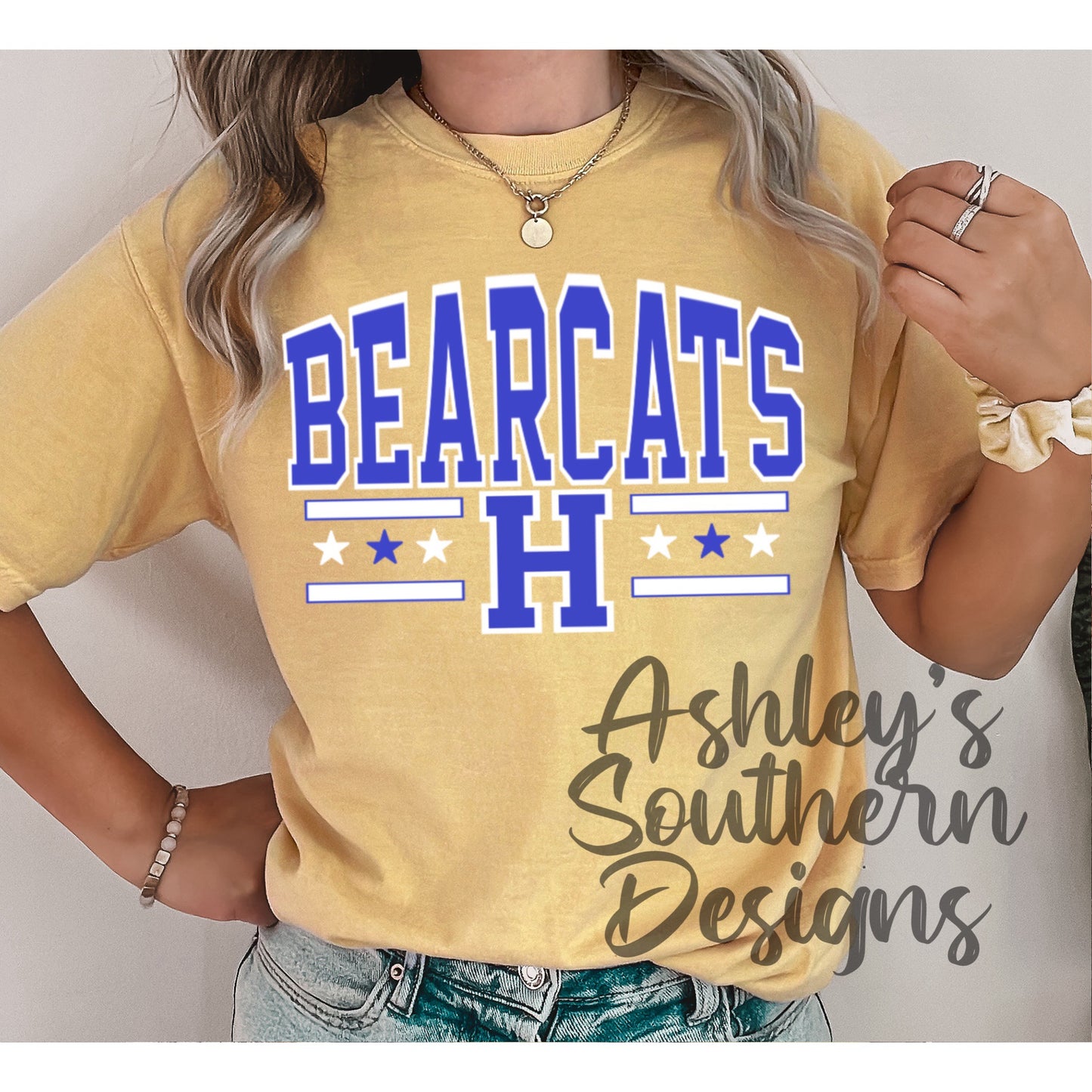 Bearcat Arched Tee- Adult