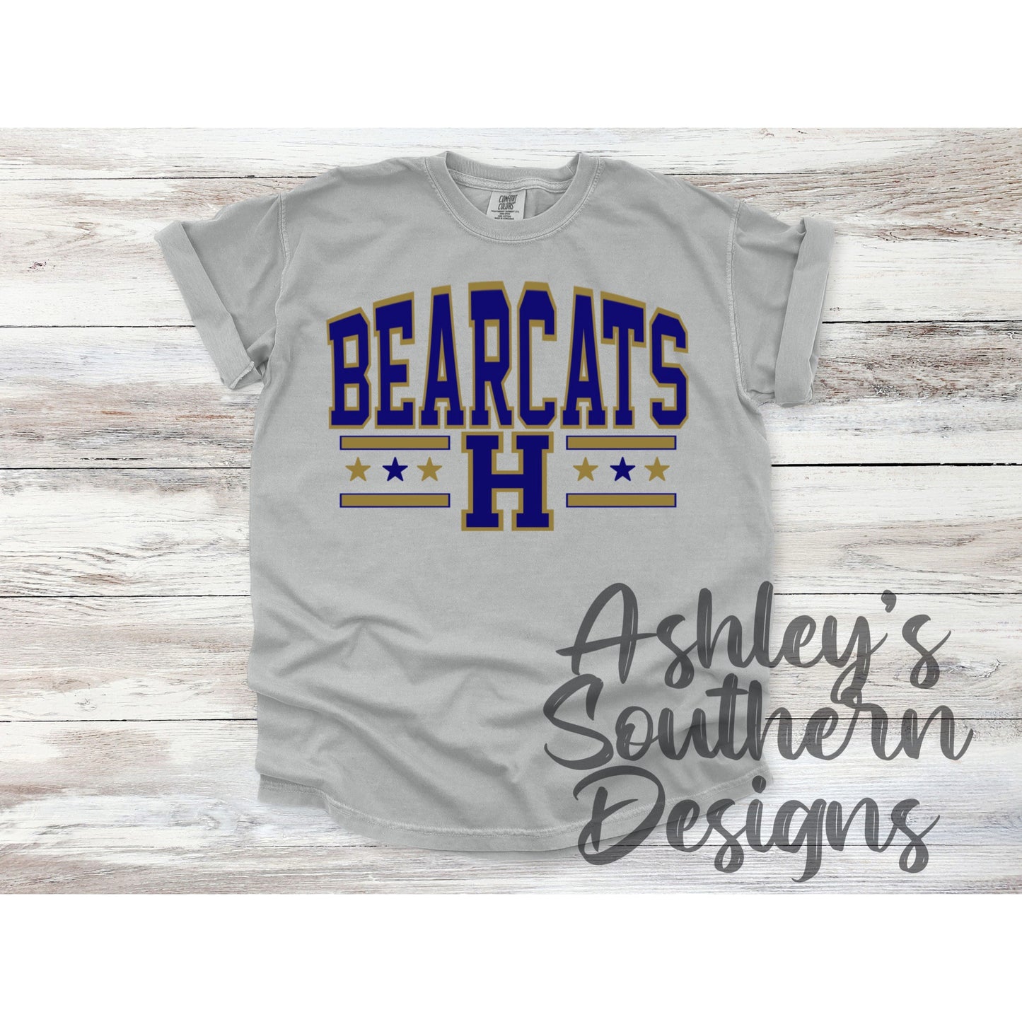 Bearcat Arched Tee- Adult