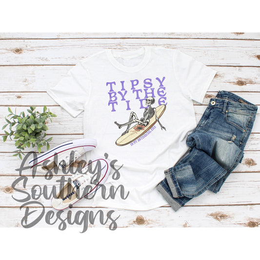 Tipsy By The Tide Tee
