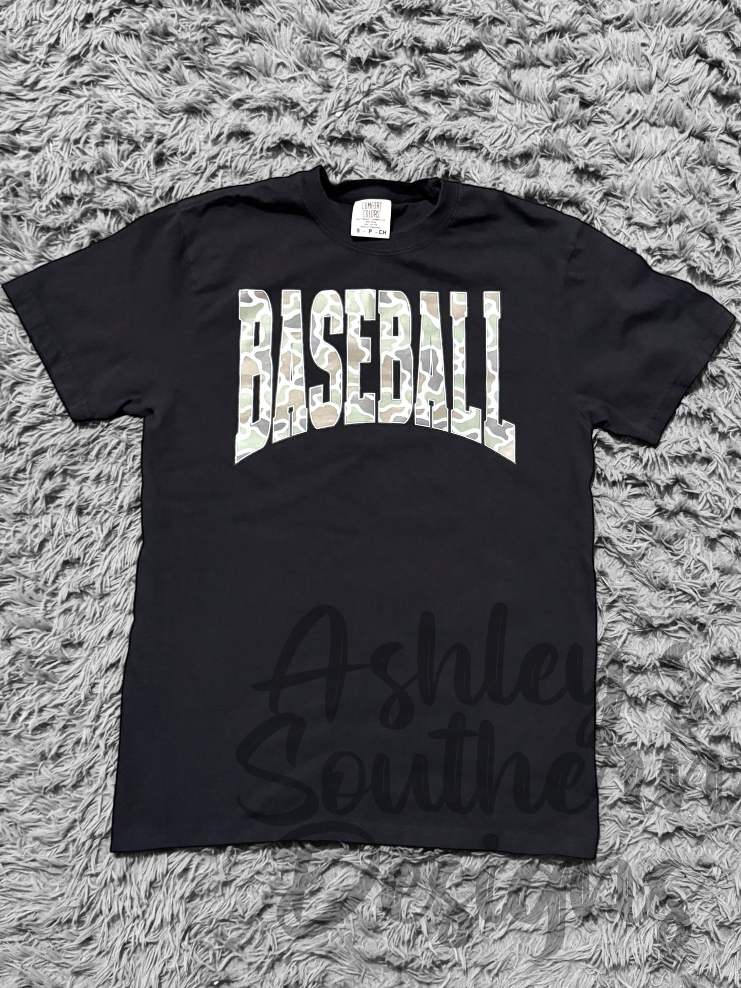 Baseball/Softball Camo Tee