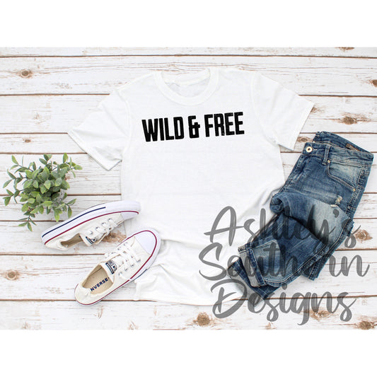 Wild And Free Tee