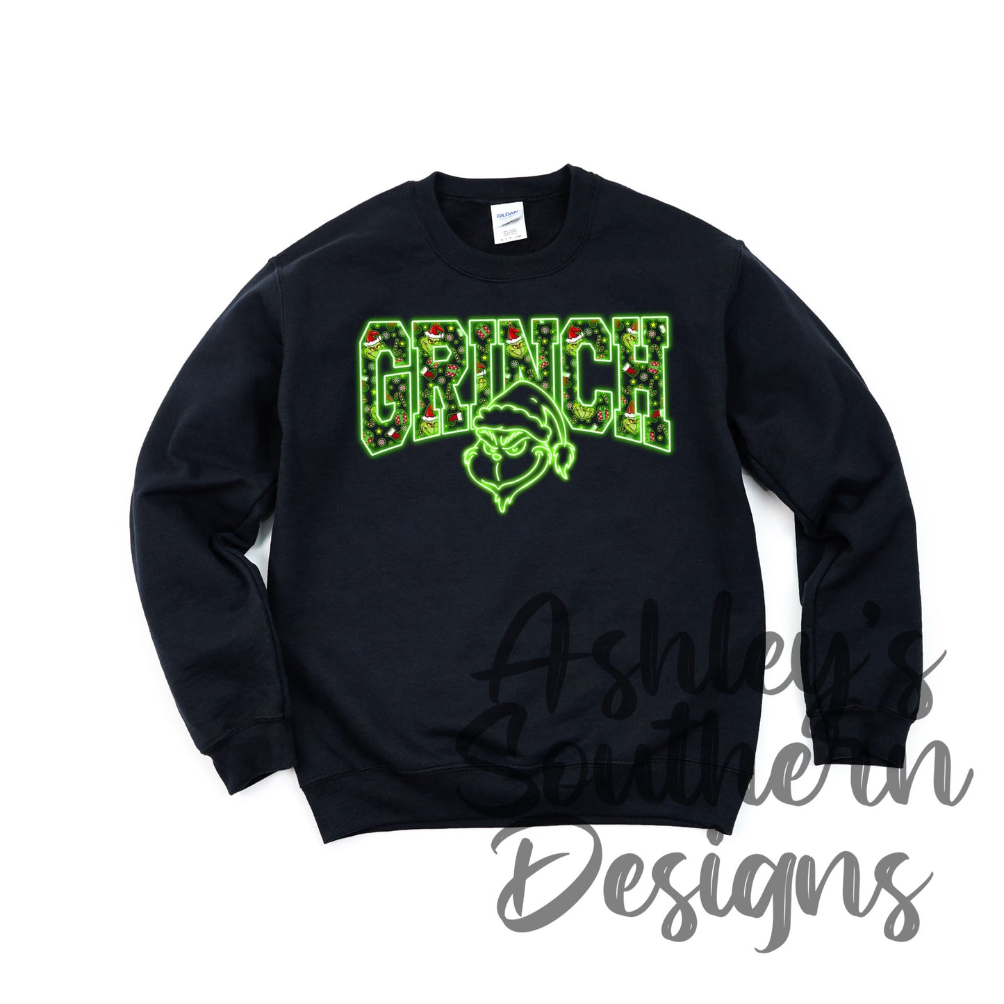 Neon Grinch Sweatshirt