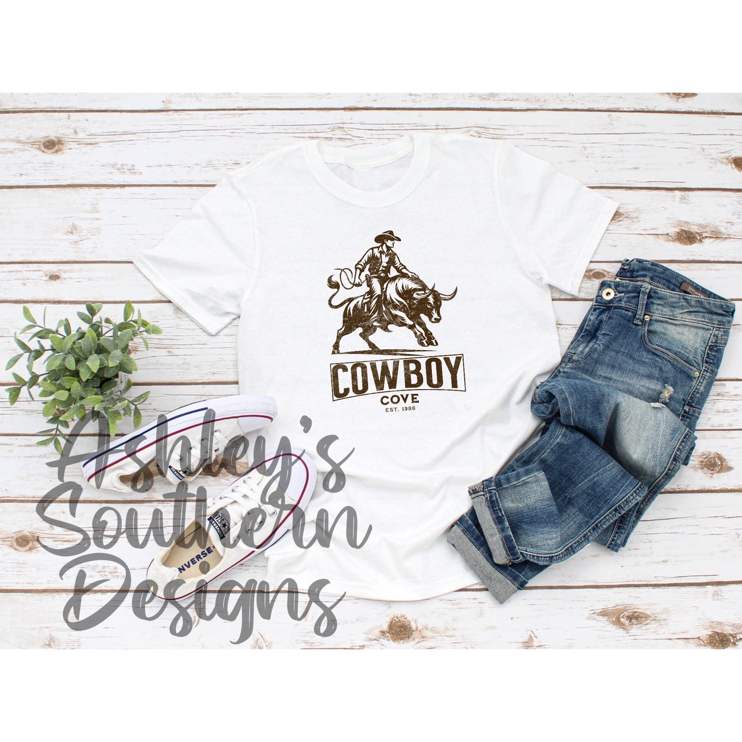 Cowboy Cove Tee