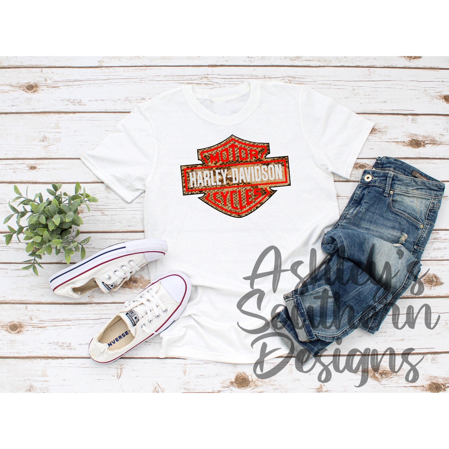 HD Snakeskin Tee