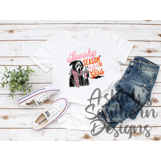 Spooky Season Is For The Girls Tee