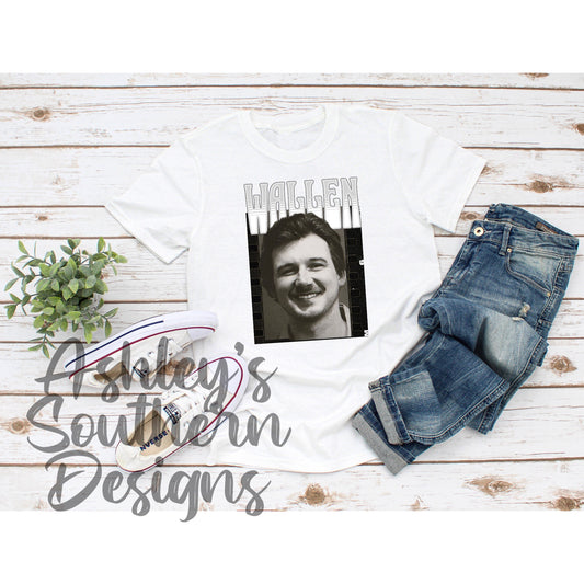 Wallen Mugshot Tee