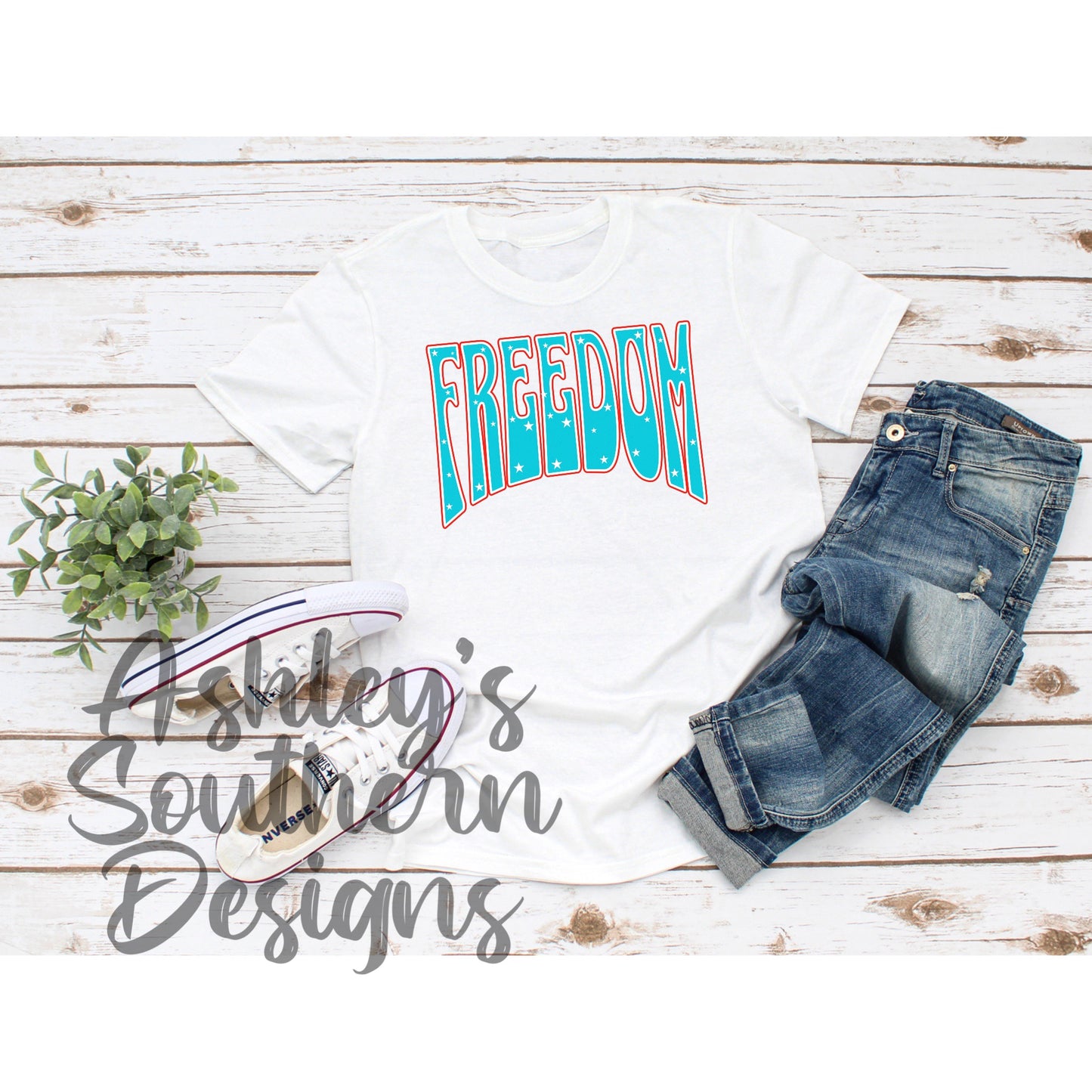 Freedom Stars Tee