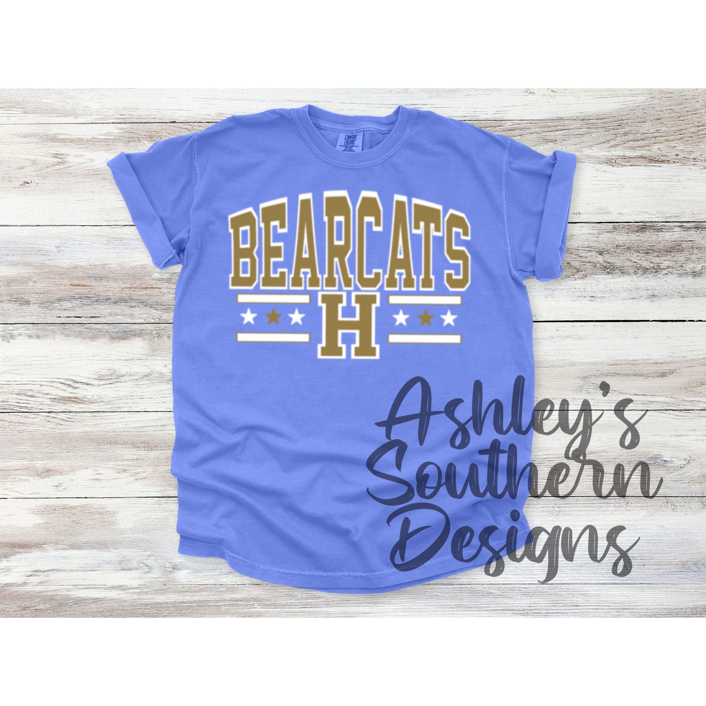 Bearcat Arched Tee- Adult