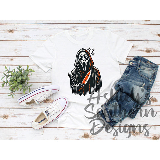 Ghost Face Knife Tee