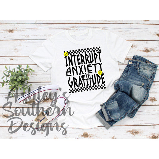 Interupt Anxiety Tee