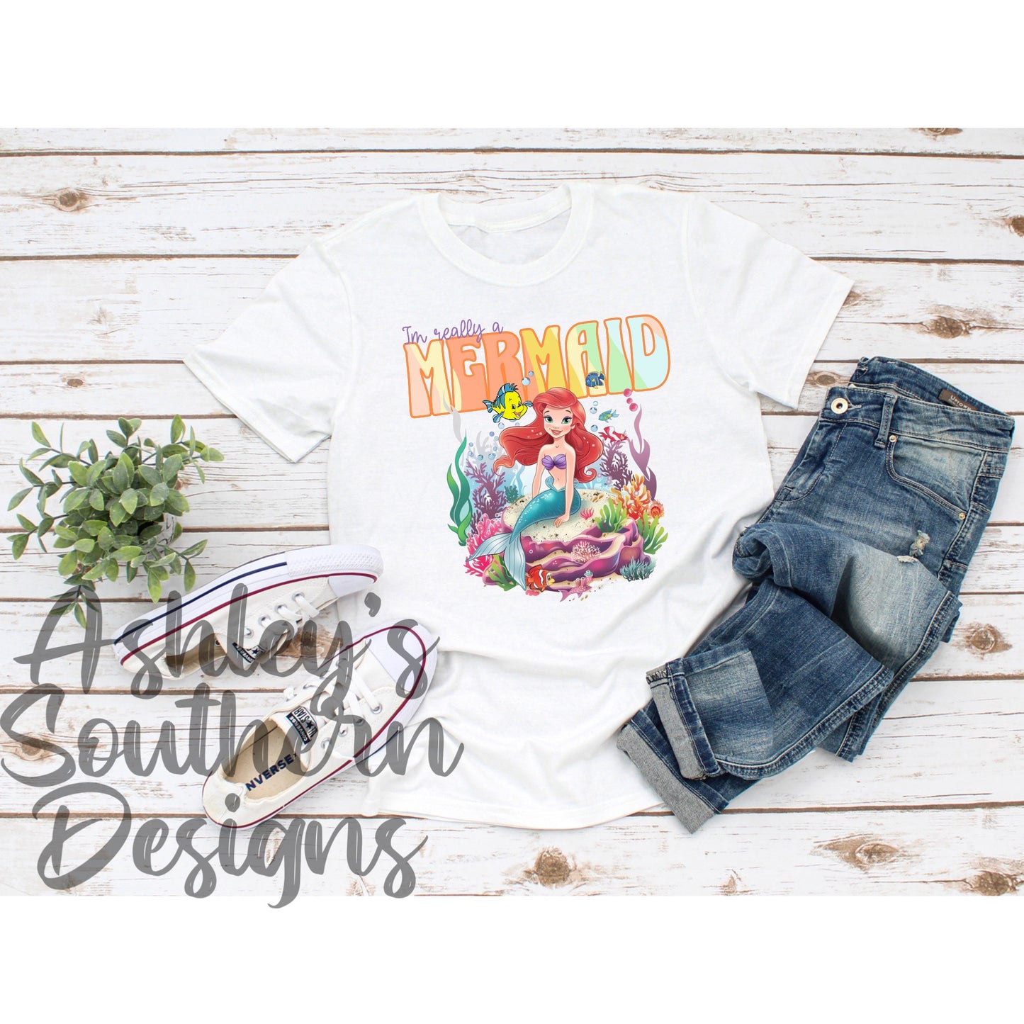 Really A Mermaid Tee