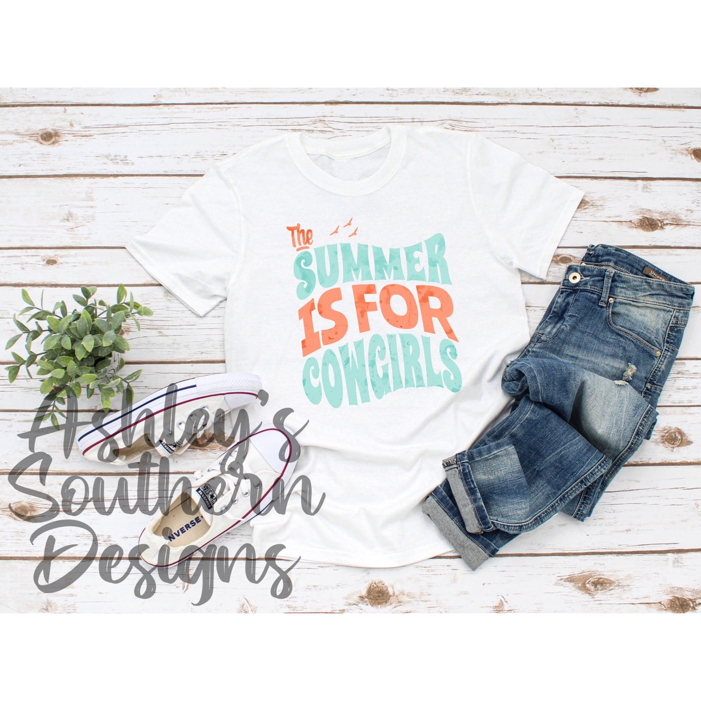 Summer Is For Cowgirls Tee