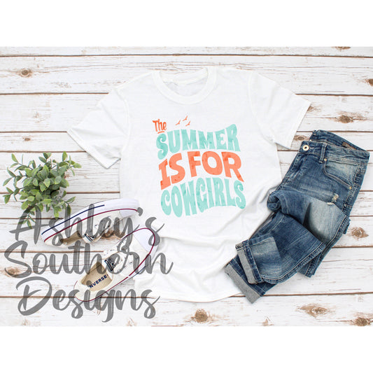 Summer Is For Cowgirls Tee