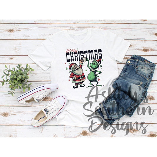 Merry Christmas Vintage Tee