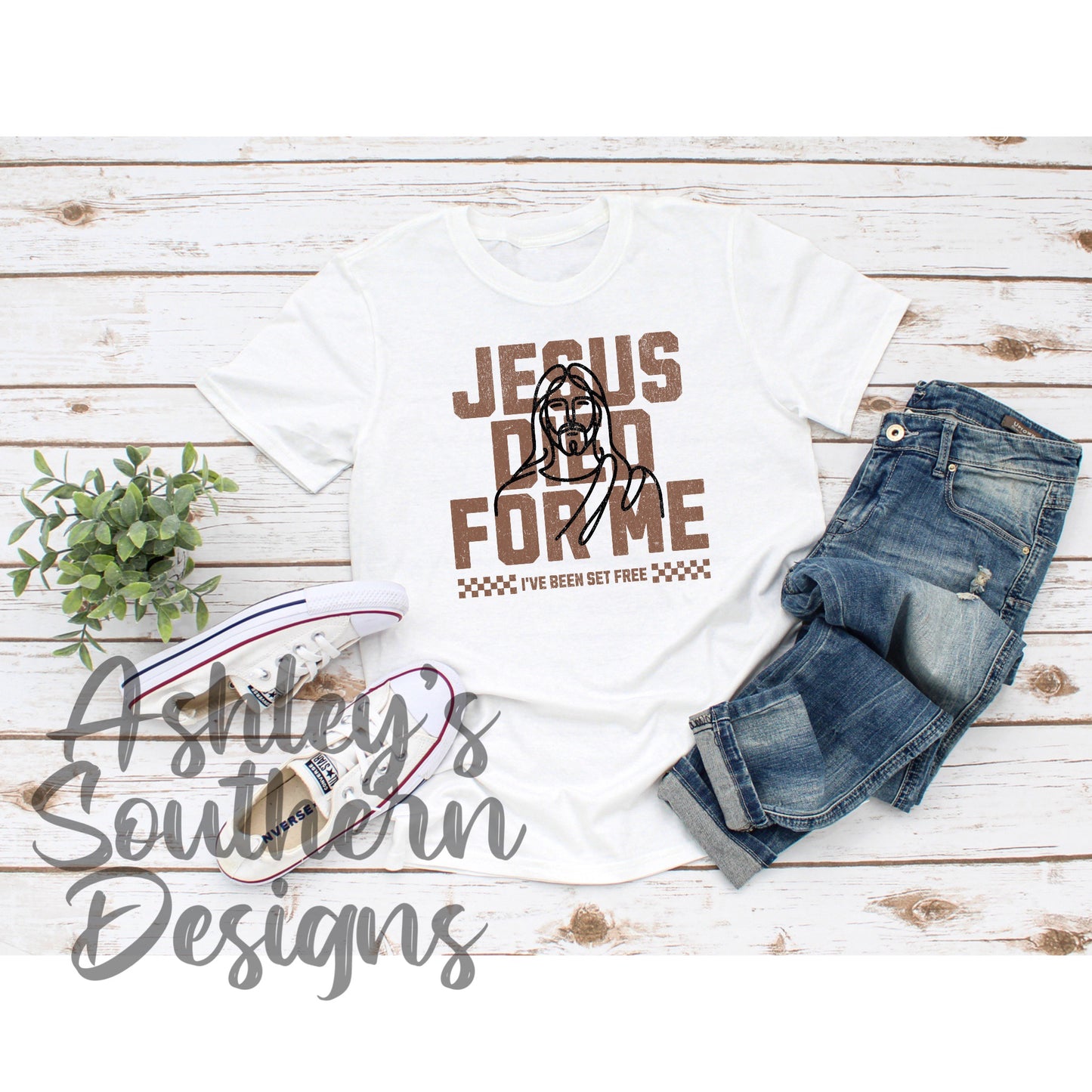 Jesus Died For Me Tee