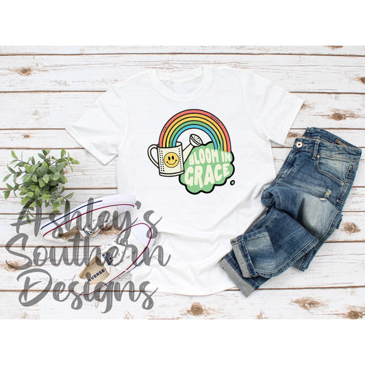 Bloom In Grace Tee