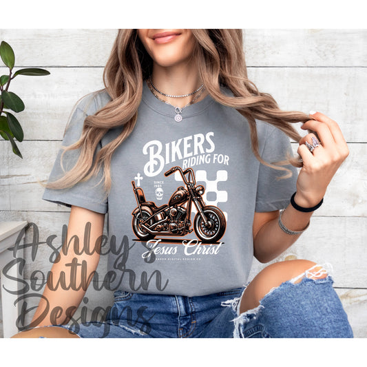 Bikers For Jesus Tee