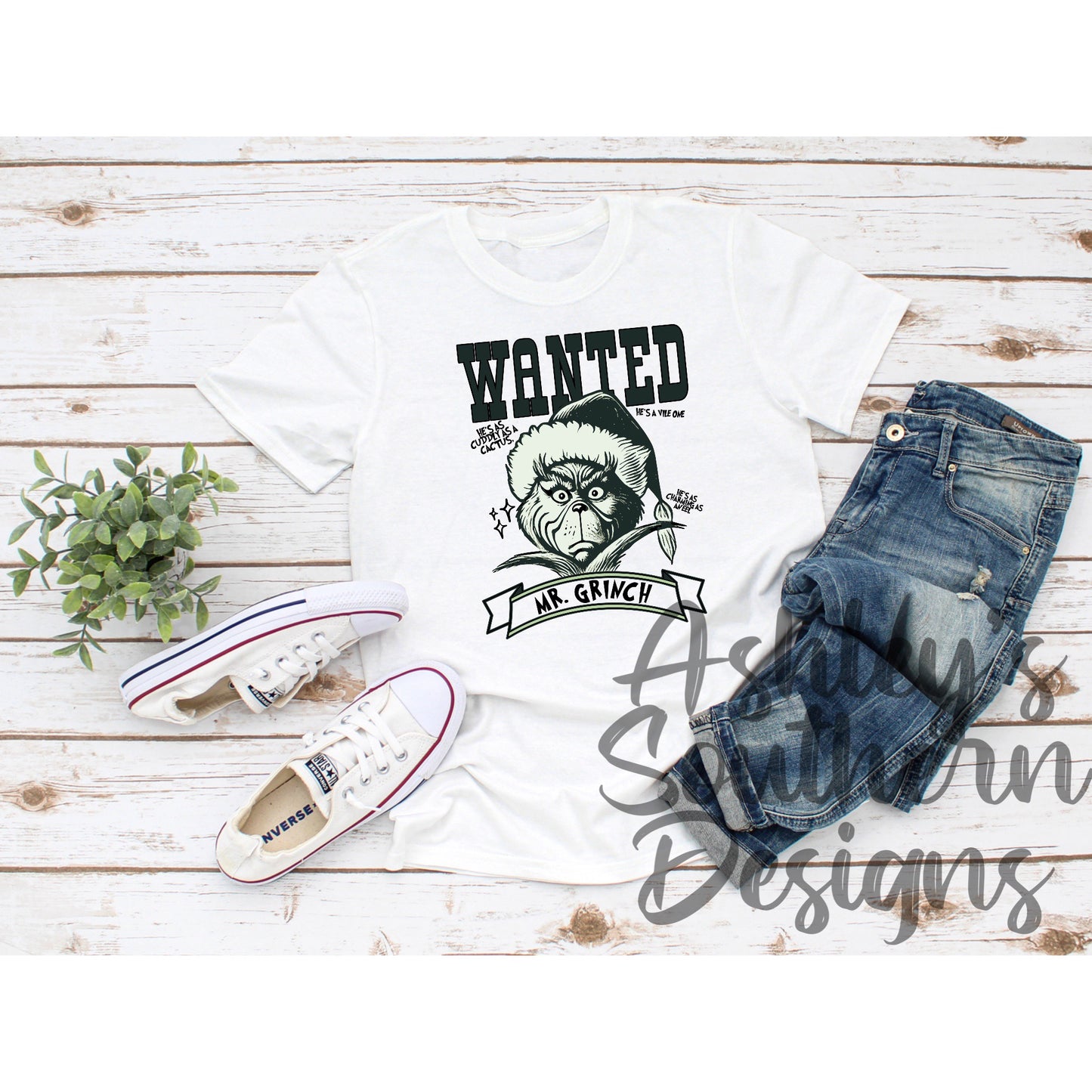 Wanted Grinch Tee