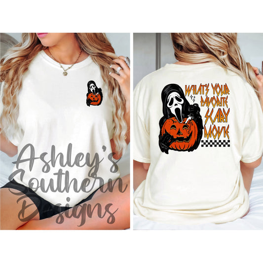 Favorite Scary Movie Tee