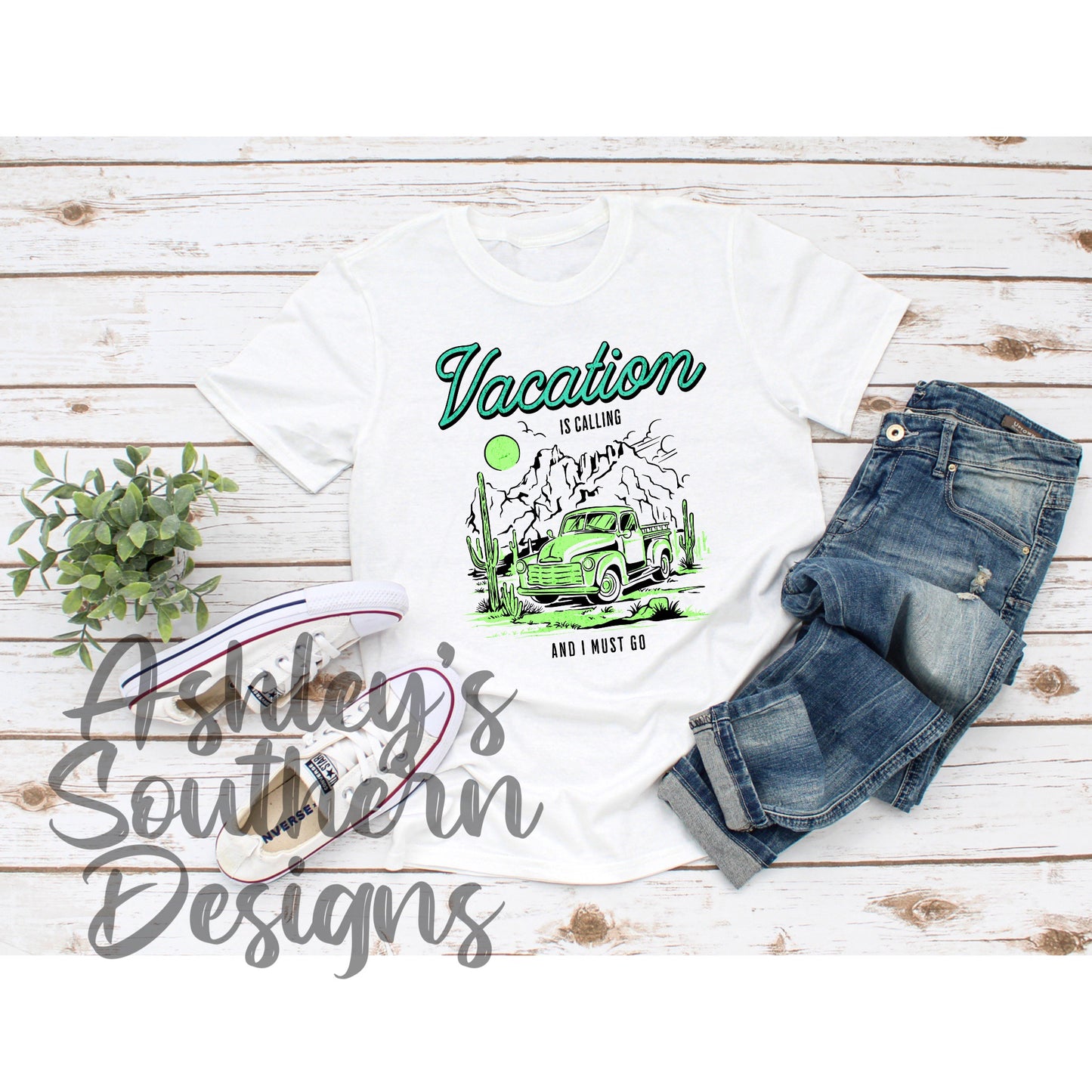 Vacation Is Calling Tee