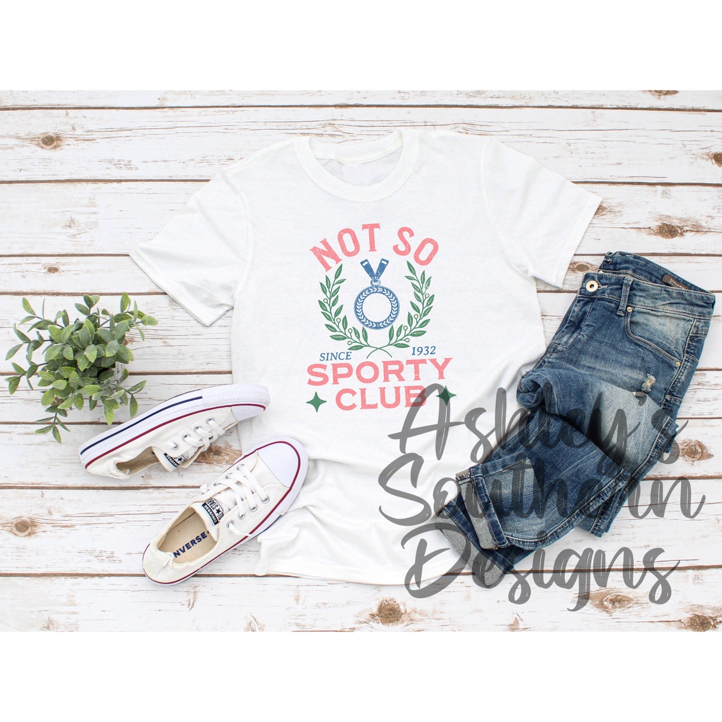 Not So Sporty Club Tee