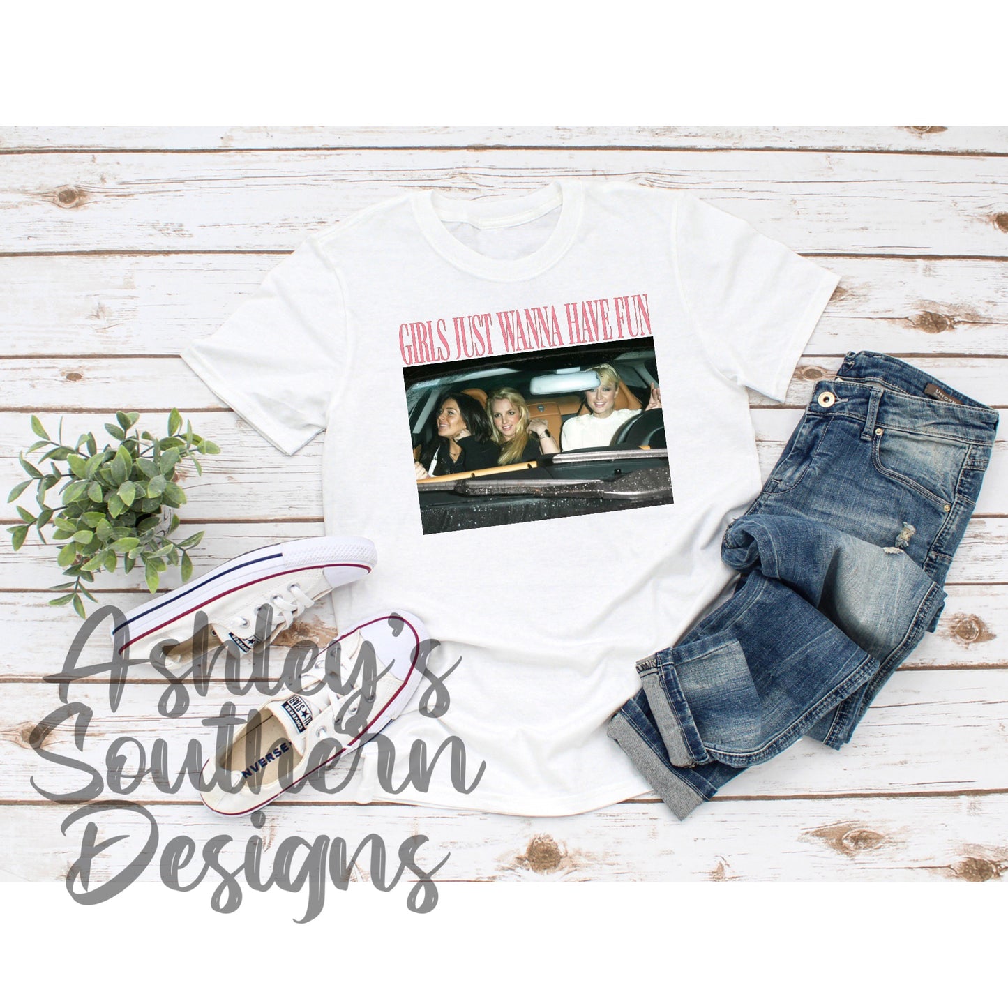 Girls Just Wanna Have Fun Tee