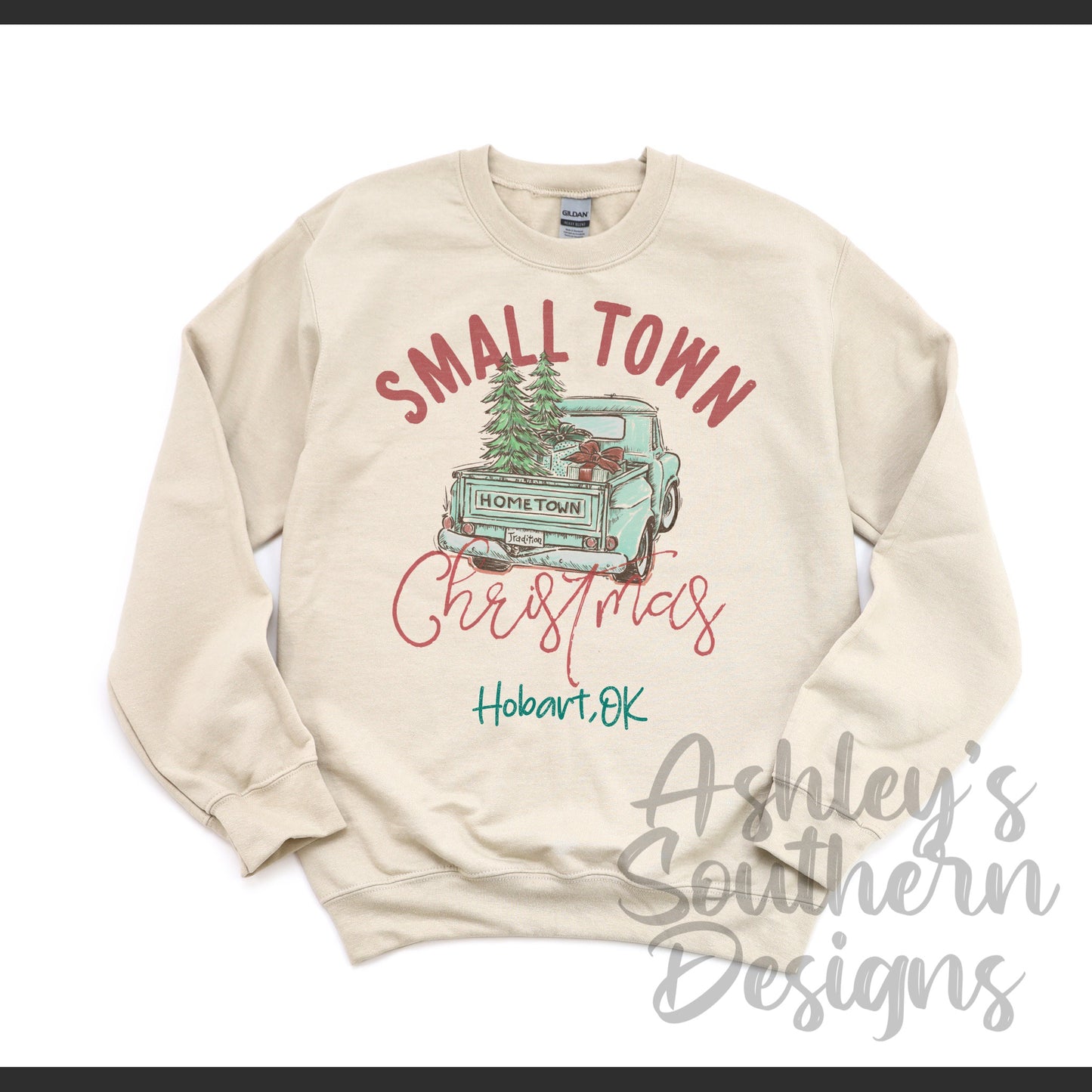 Hobart Small Town Christmas Tee