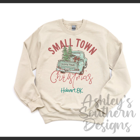 Hobart Small Town Christmas Tee