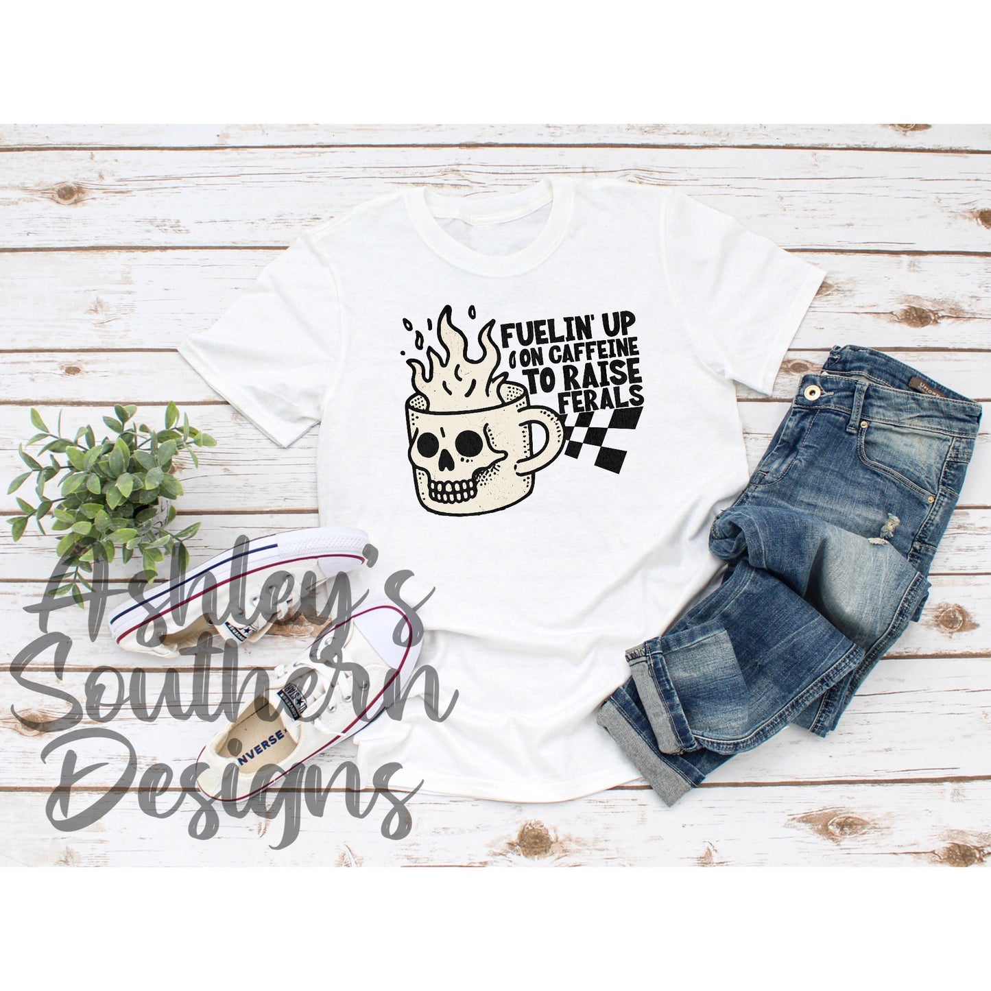 Fuelin’ Up To Raise Ferals Tee