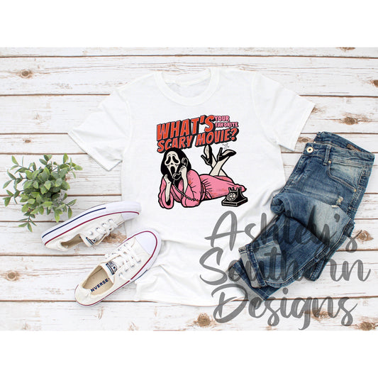 Favorite Scary Movie Tee