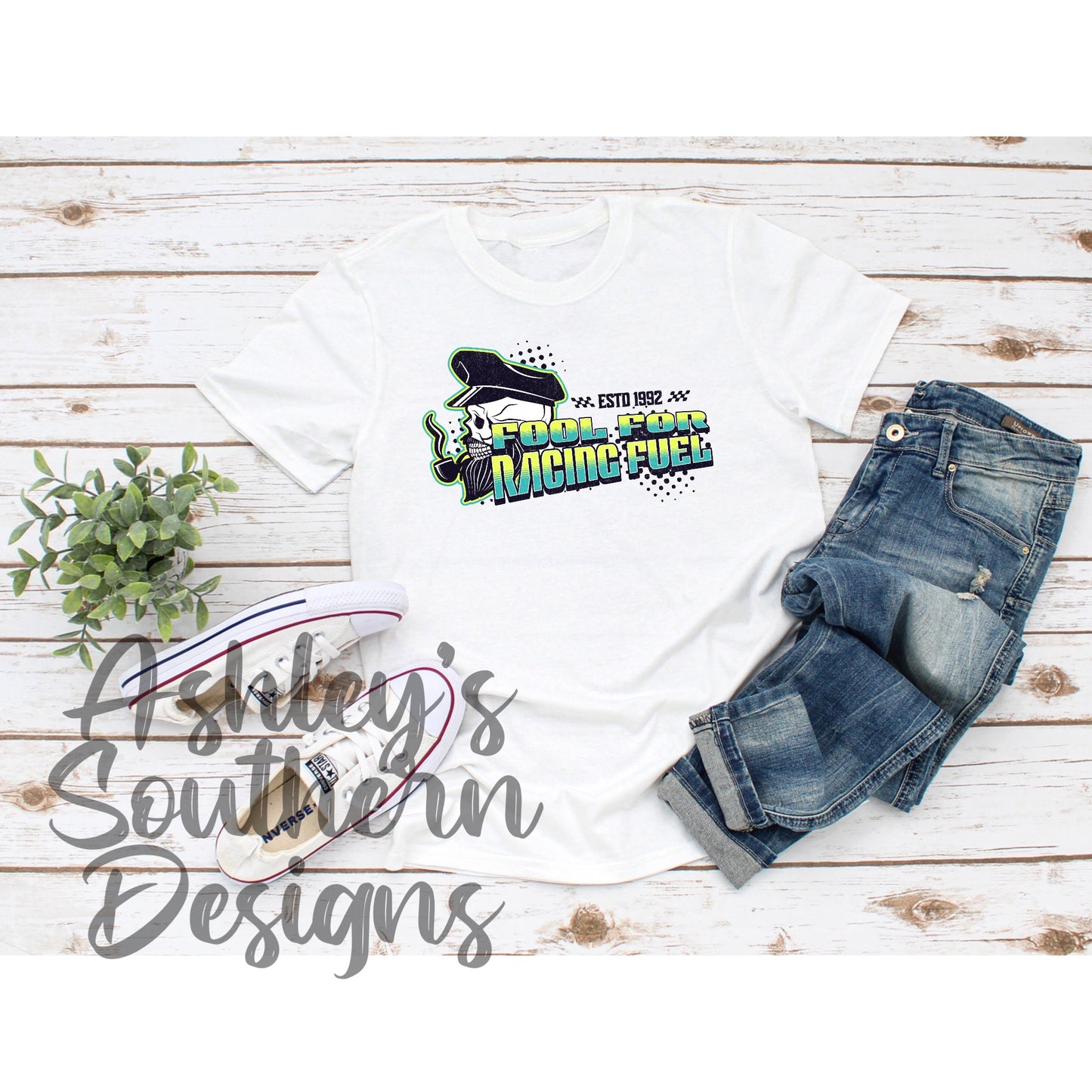 Fool For Fuel Tee