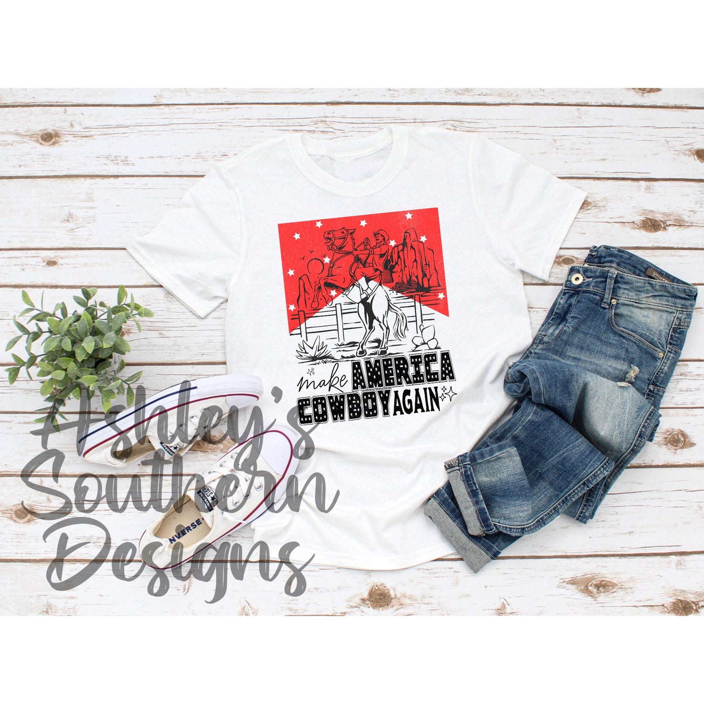 Make America Cowboy Again Tee