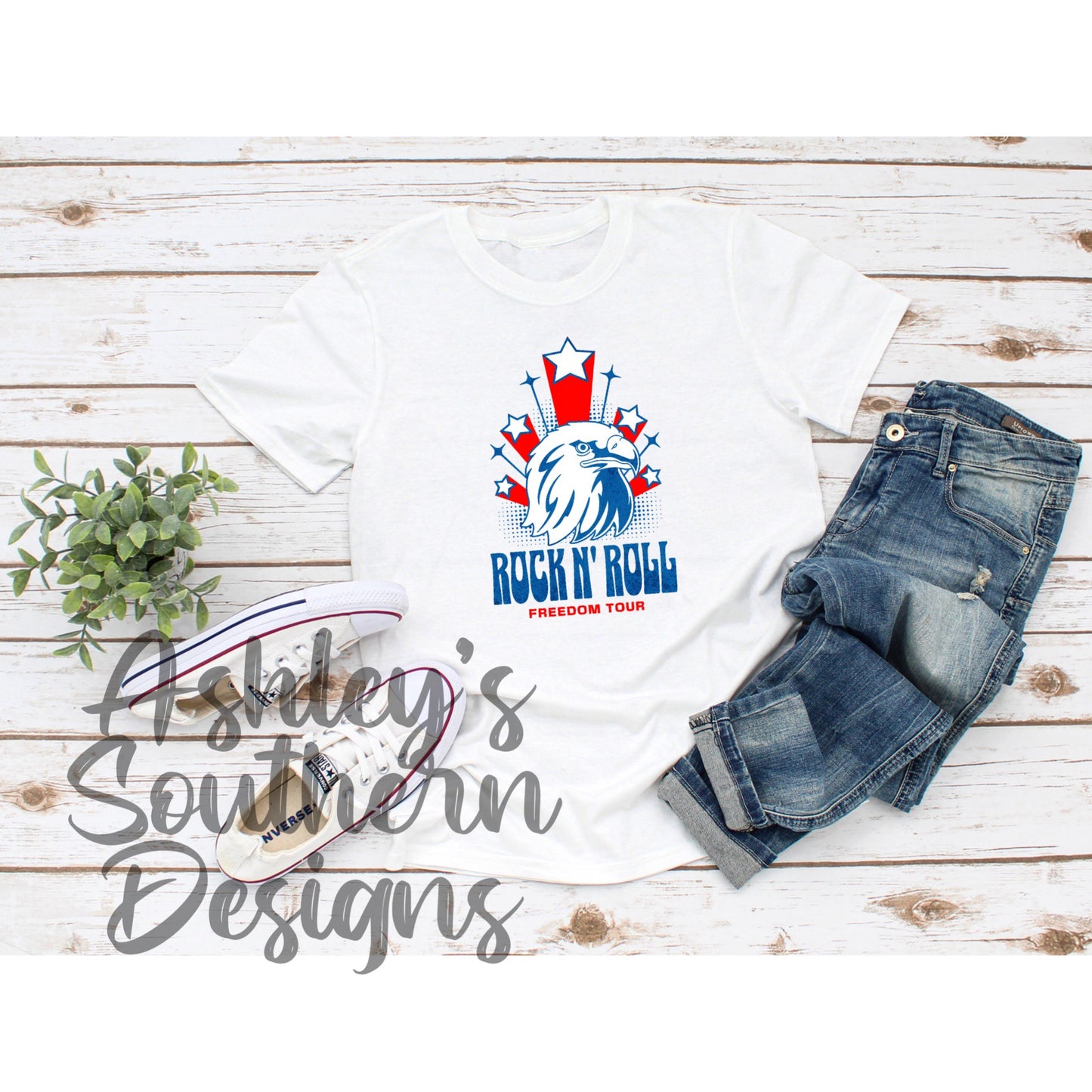 Rock N Roll Freedom Tour Tee