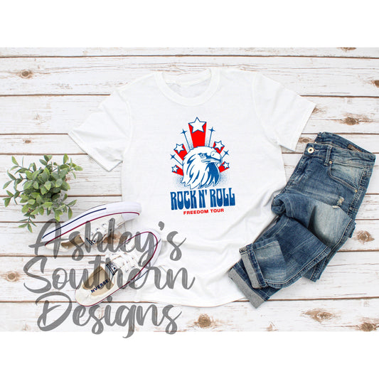 Rock N Roll Freedom Tour Tee