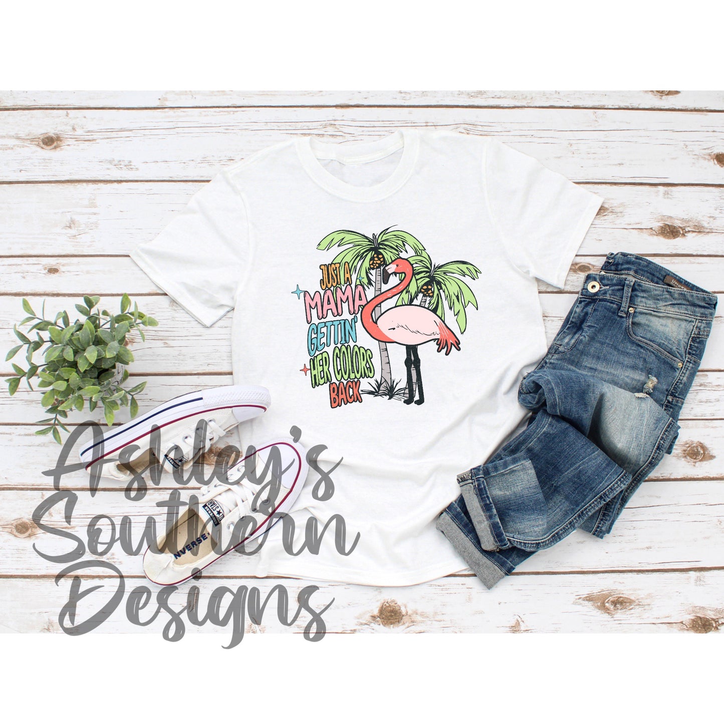 Just A Mama Tee