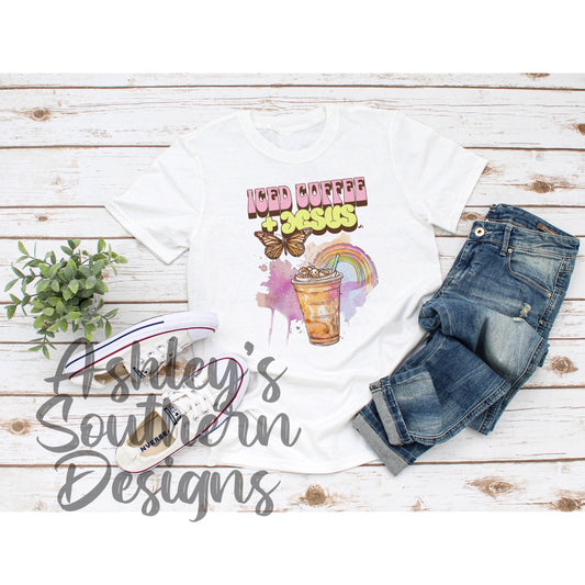 Iced Coffee and Jesus Tee